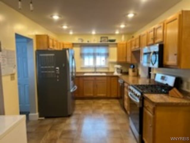 kitchen featuring sink and stainless steel appliances