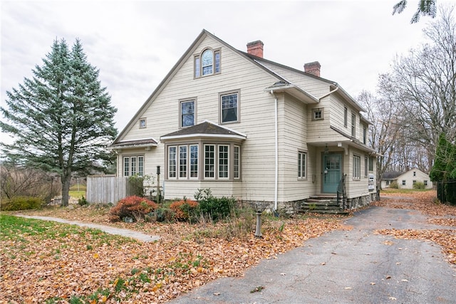 view of property exterior