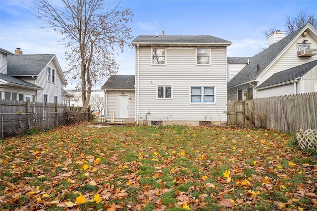 view of rear view of house