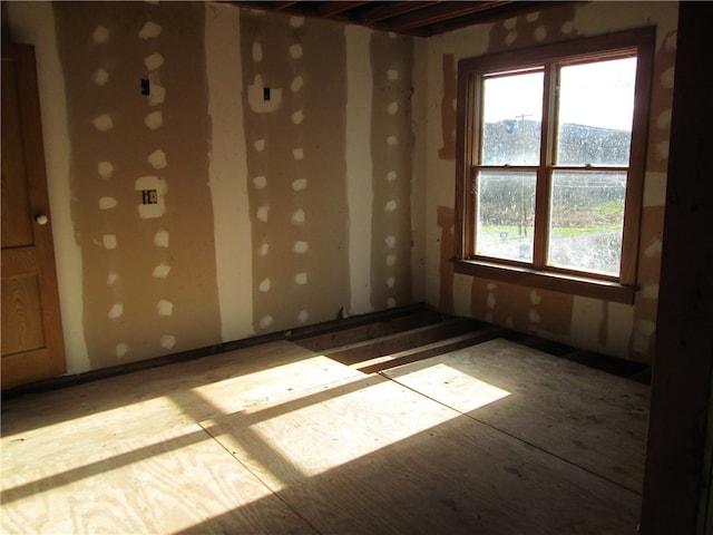 view of empty room