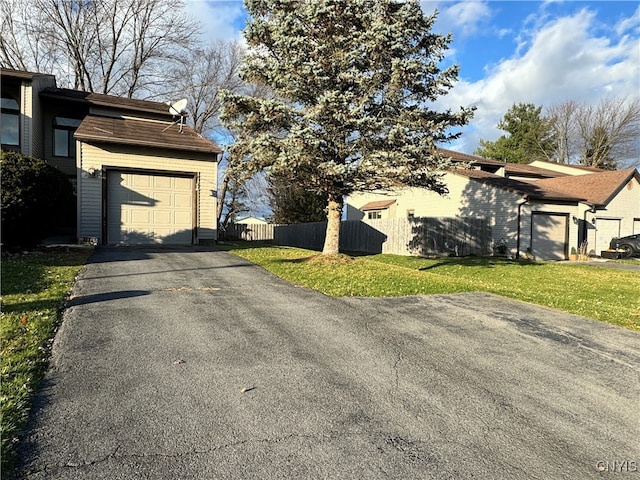 view of home's exterior featuring a yard