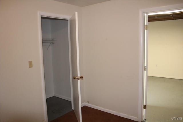 view of closet