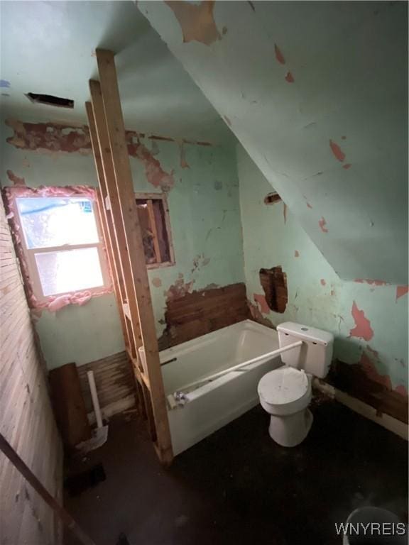 389 Shanley St, Cheektowaga, NY 14206 - bathroom featuring toilet and a tub