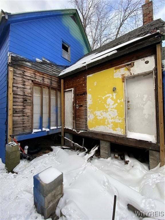 389 Shanley St, Cheektowaga, NY 14206 - view of snow covered property