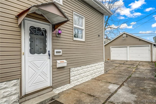 view of entrance to property