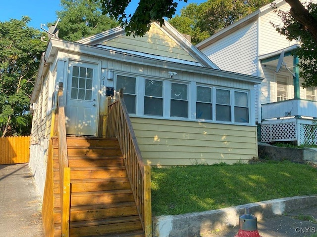 view of back of house