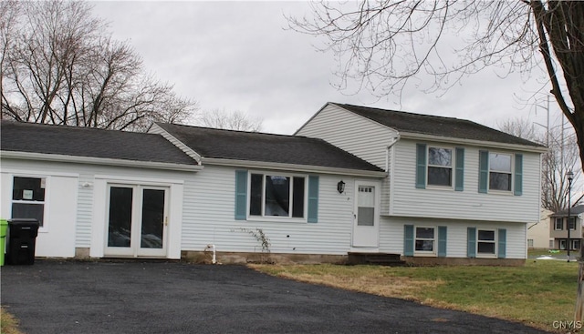 view of tri-level home