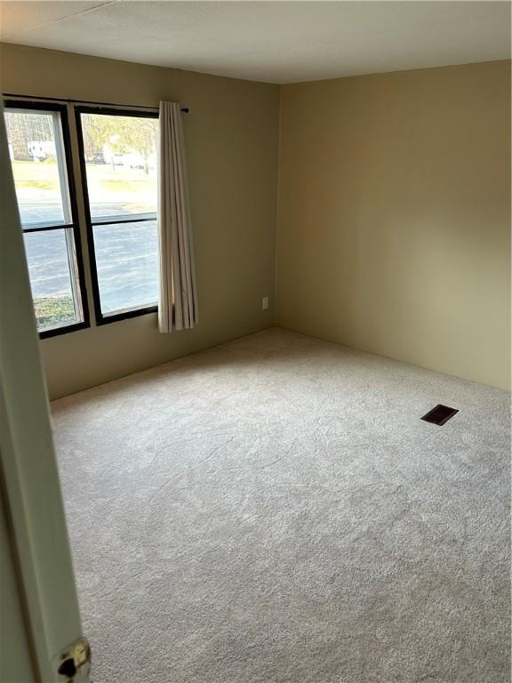 spare room featuring carpet floors