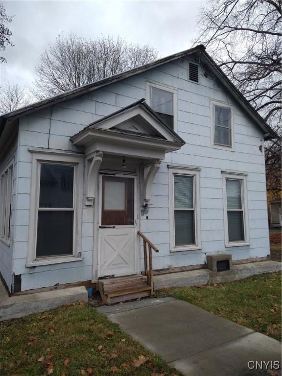 view of bungalow