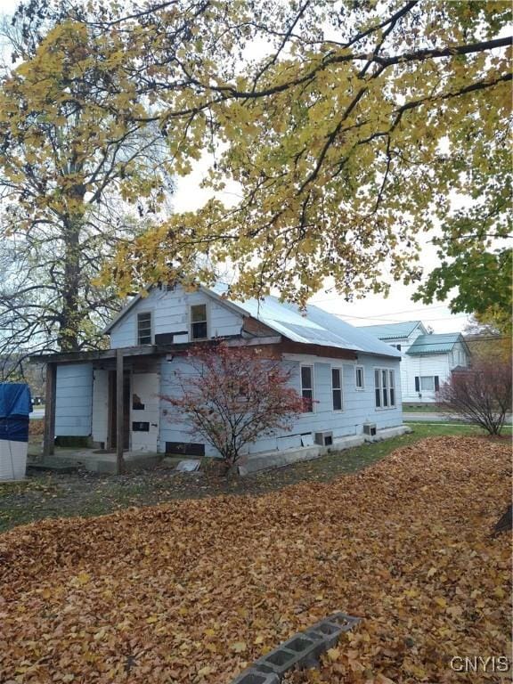 view of rear view of property