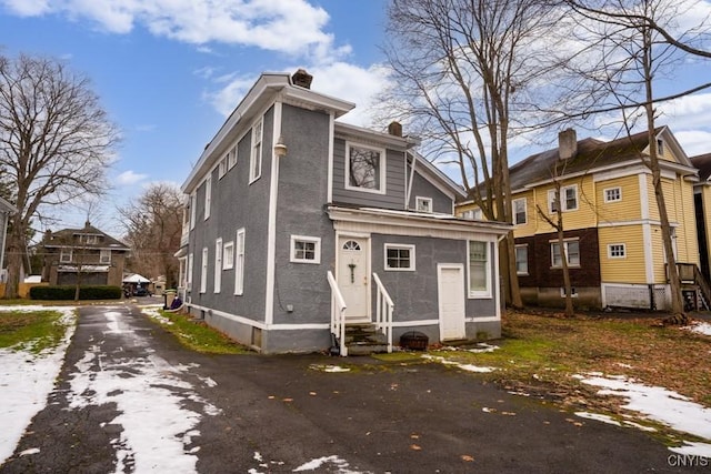 view of rear view of house