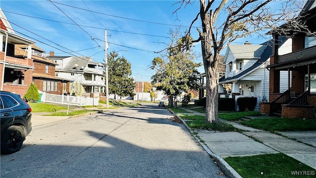 view of street