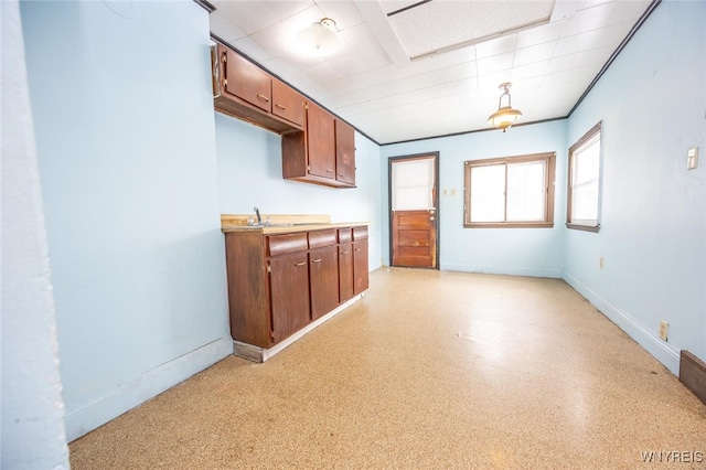 kitchen featuring sink