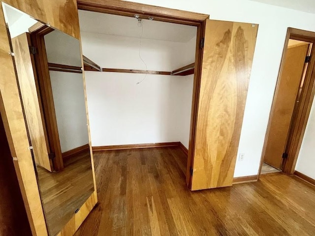 view of closet