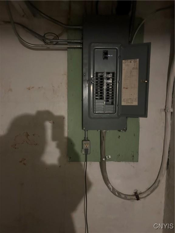 utilities with electric panel