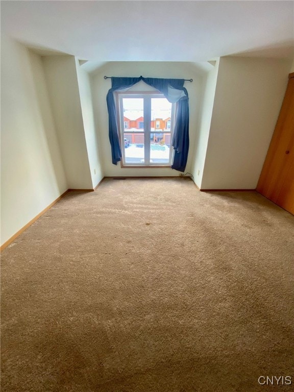 empty room with carpet floors