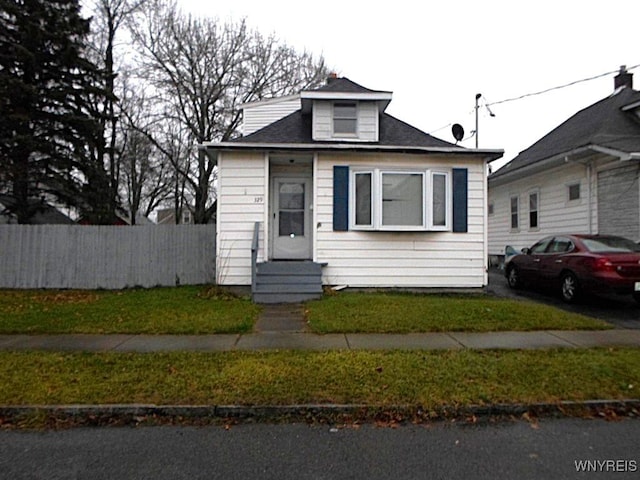 view of bungalow-style home