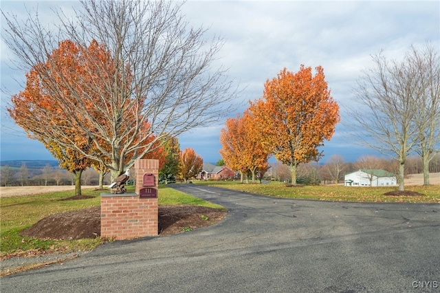 view of road