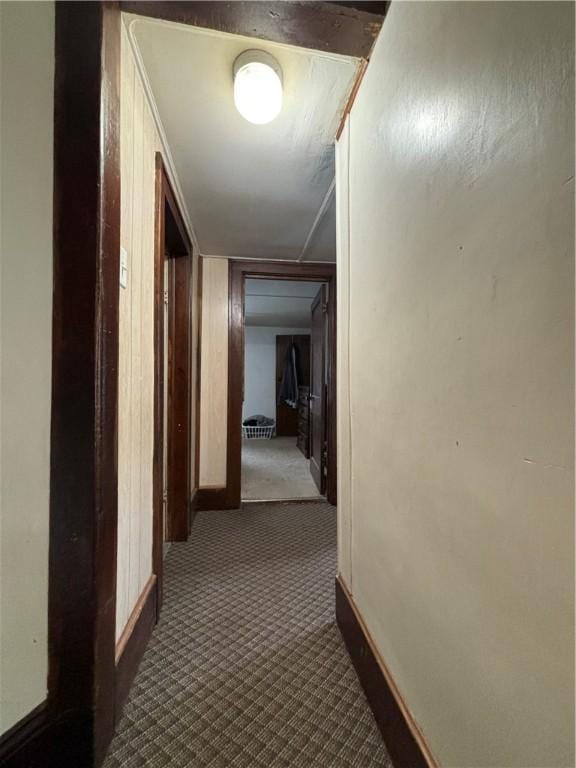 305 Janeway St, Kane Boro, PA 16735 - hallway featuring carpet and baseboards