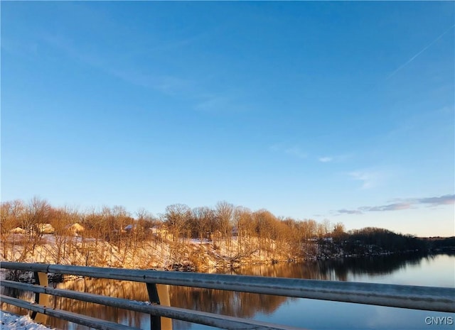 property view of water