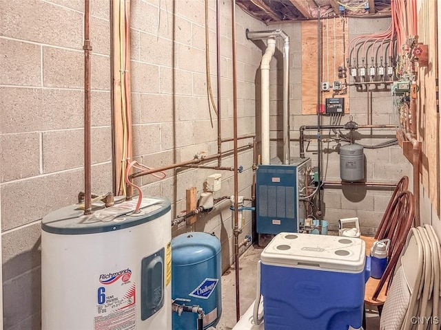 utilities with water heater