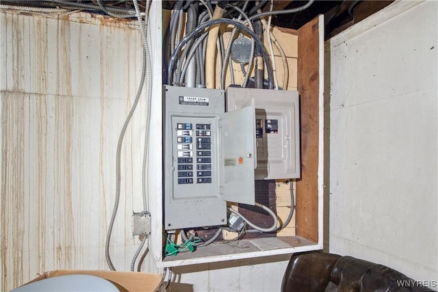 utilities with electric panel