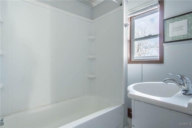 bathroom featuring sink