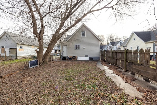 view of rear view of house