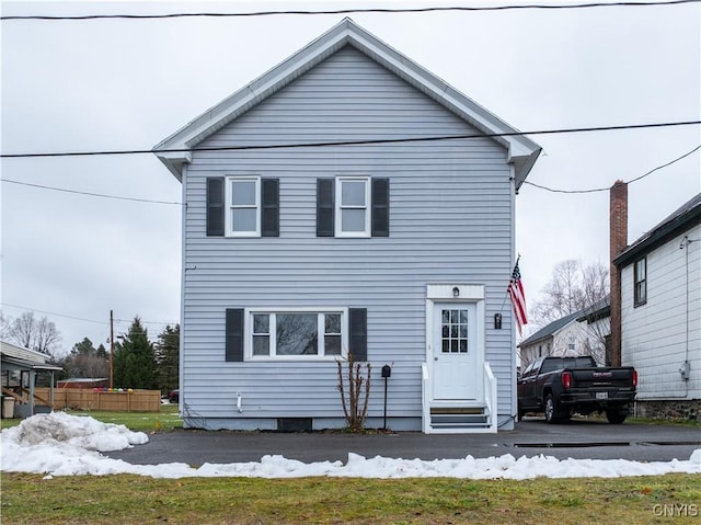 view of front of house