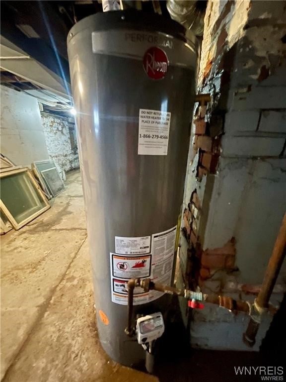 utilities with water heater