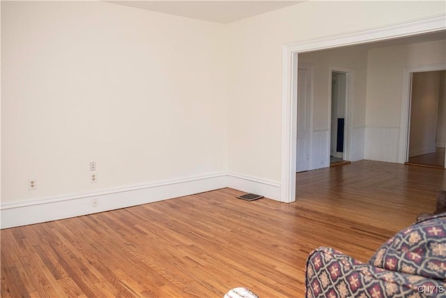 interior space featuring hardwood / wood-style floors