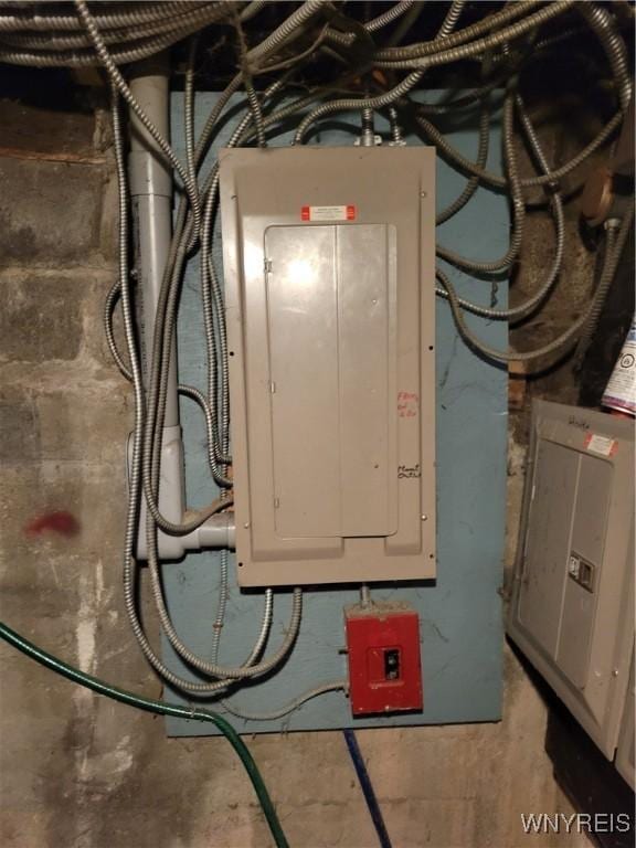 utilities with electric panel