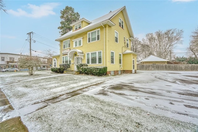 view of front of house