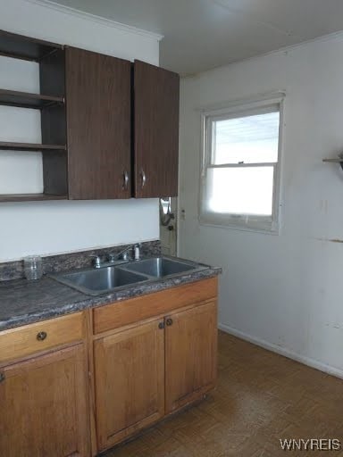 kitchen featuring sink