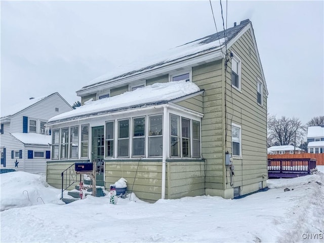 view of bungalow