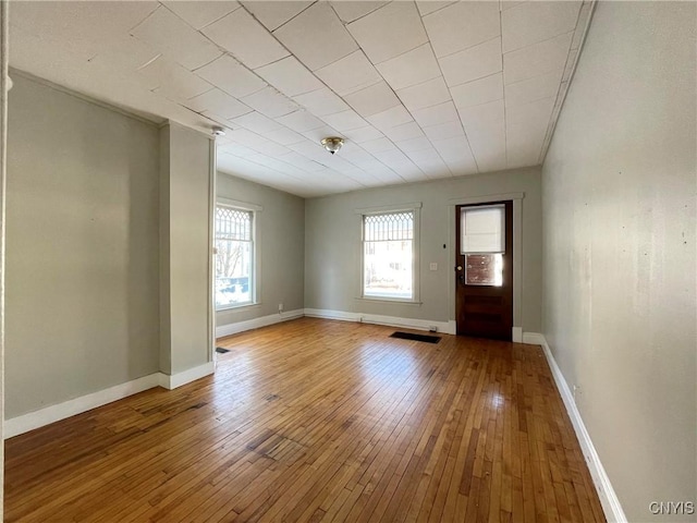 interior space featuring hardwood / wood-style floors