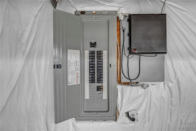 utilities with electric panel