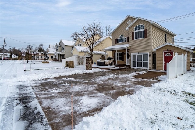 view of front of house