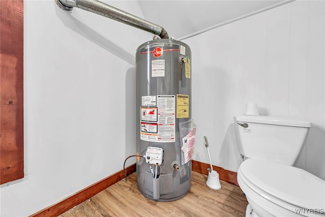 utilities featuring gas water heater