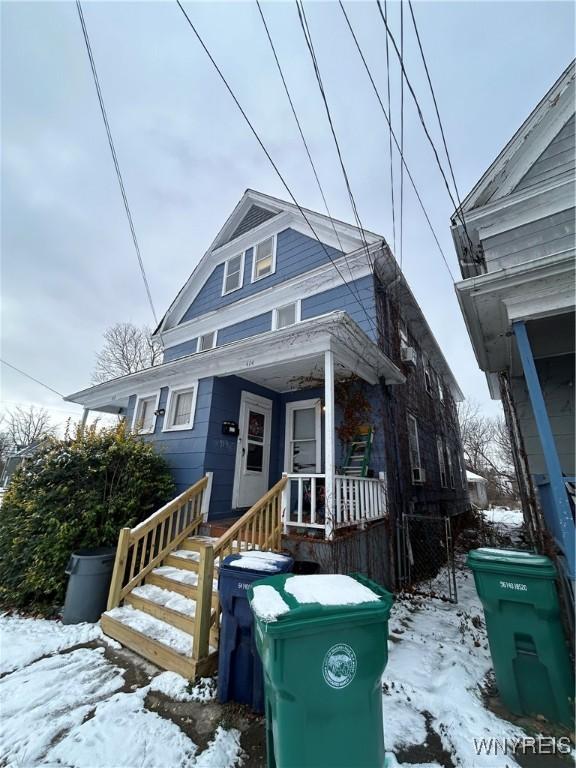 view of bungalow-style house