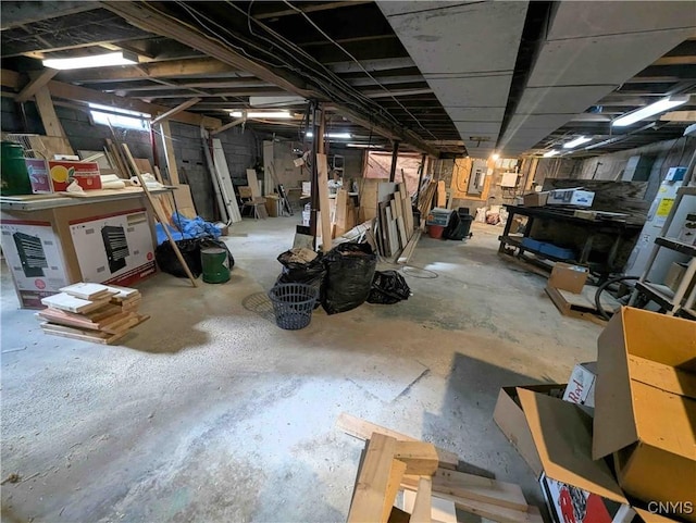 7909 County Route 333, Thurston, NY 14821 - view of unfinished basement