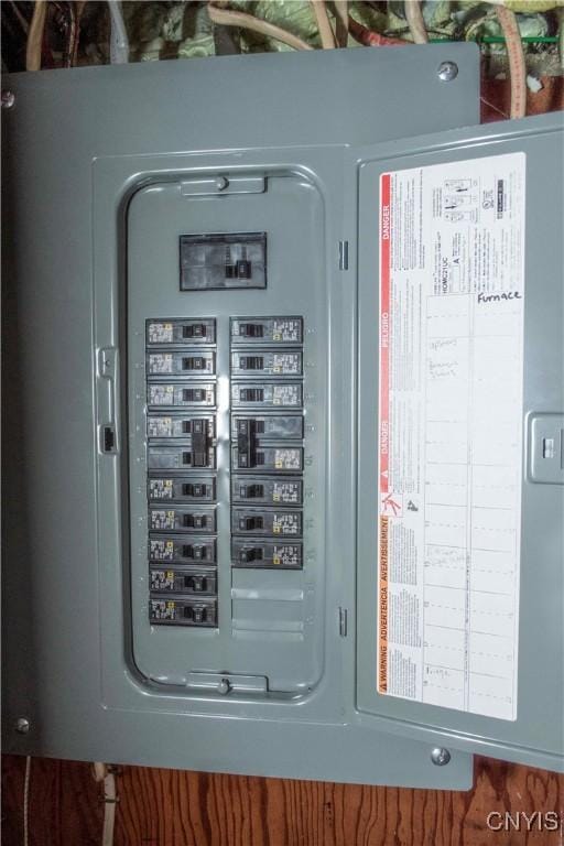 utilities with electric panel