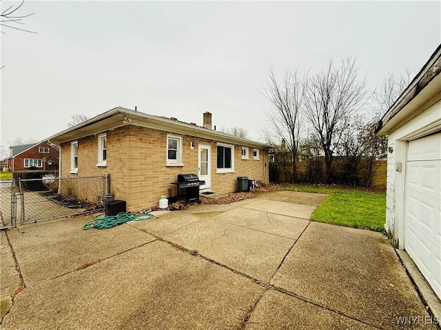 view of rear view of property