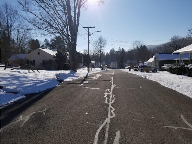 view of street