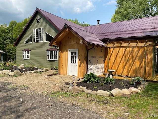 view of back of house