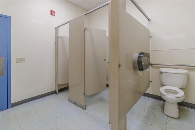 248 W Ave, Clarkson, NY 14420 - bathroom with baseboards and tile patterned floors