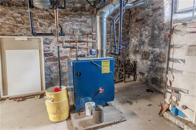 248 W Ave, Clarkson, NY 14420 - utilities featuring a heating unit