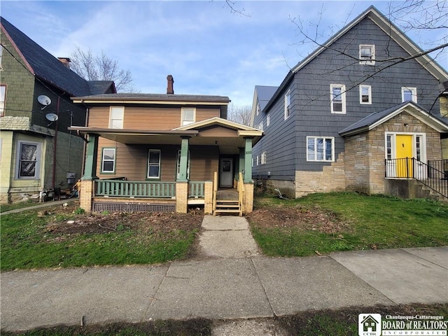 front of property with covered porch