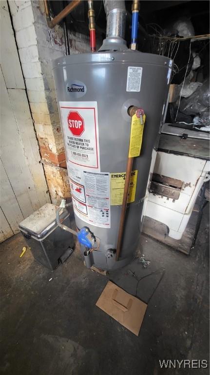 utilities with water heater