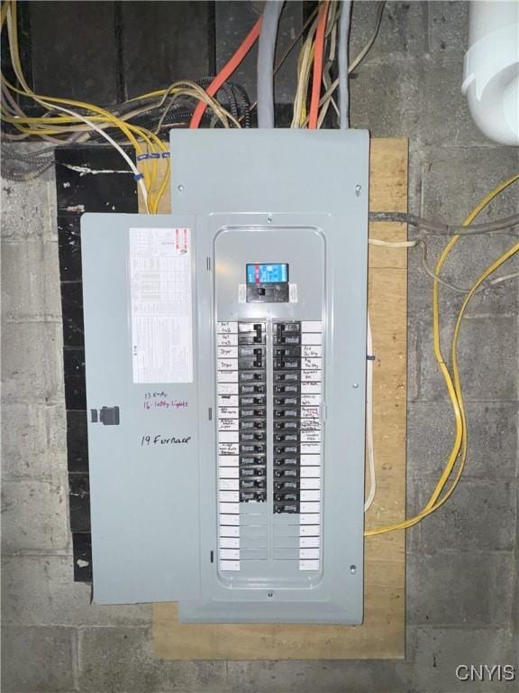 utilities with electric panel